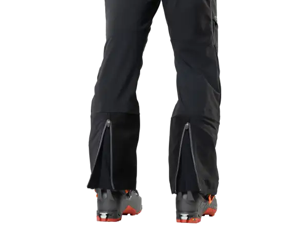 Dynafit Free Infinium Hybrid pánské kalhoty s laclem Black out