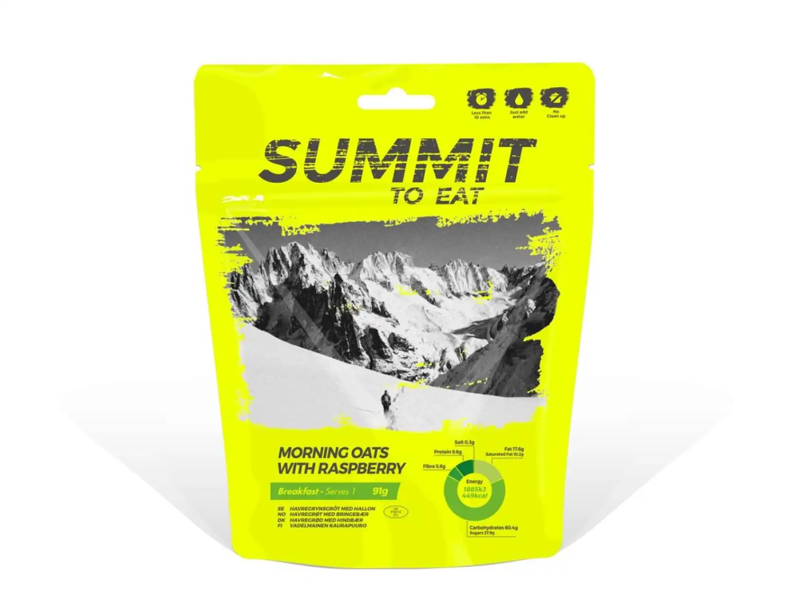 Summit To Eat Ovesná kaše s malinami 98 g