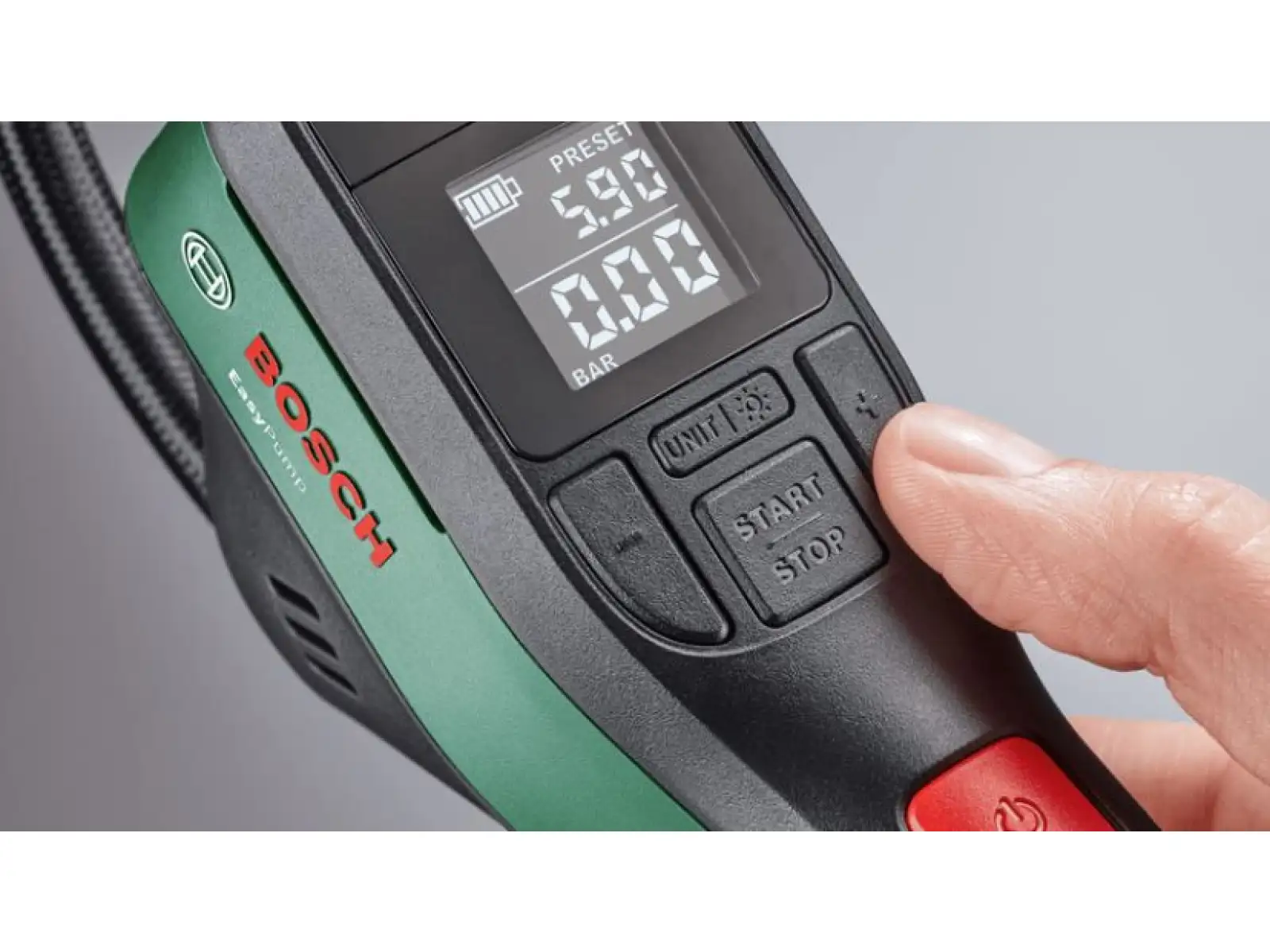 Bosch EasyPump elektrická pumpa 3,6 V / 3 Ah / 10,3 bar