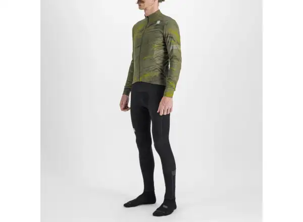 Sportful Cliff Supergiara pánský dres dlouhý rukáv beetle guacamole black