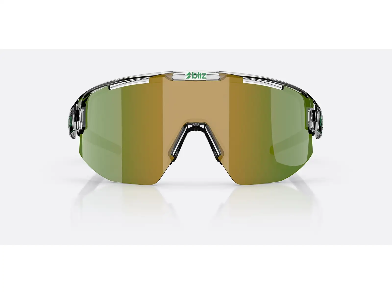 Bliz Matrix sluneční brýle Transparent White/Brown Green Multi