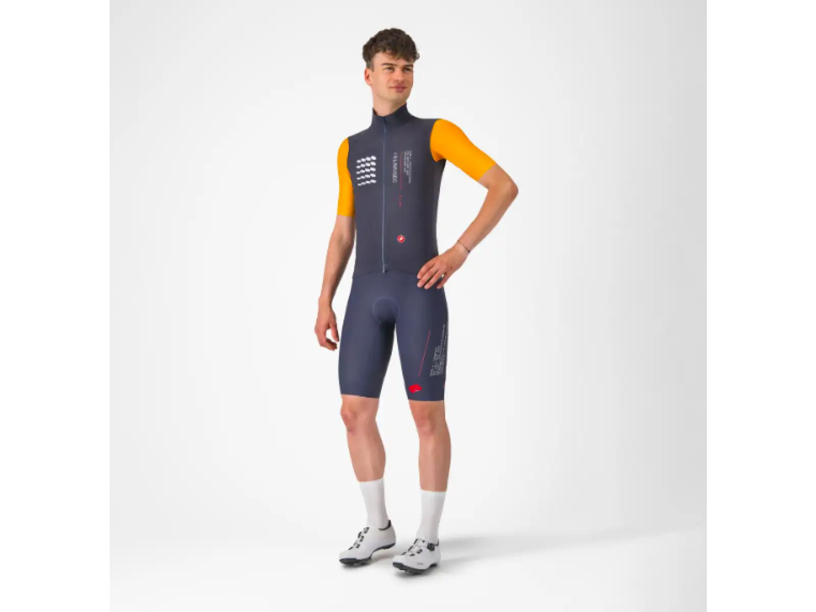 Castelli Espresso R-A/D pánská vesta Smoky Gray