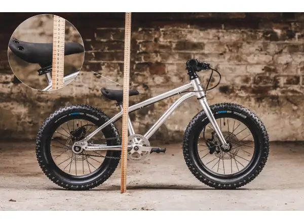 Early Rider Seeker X16 dětské kolo Brushed Aluminium