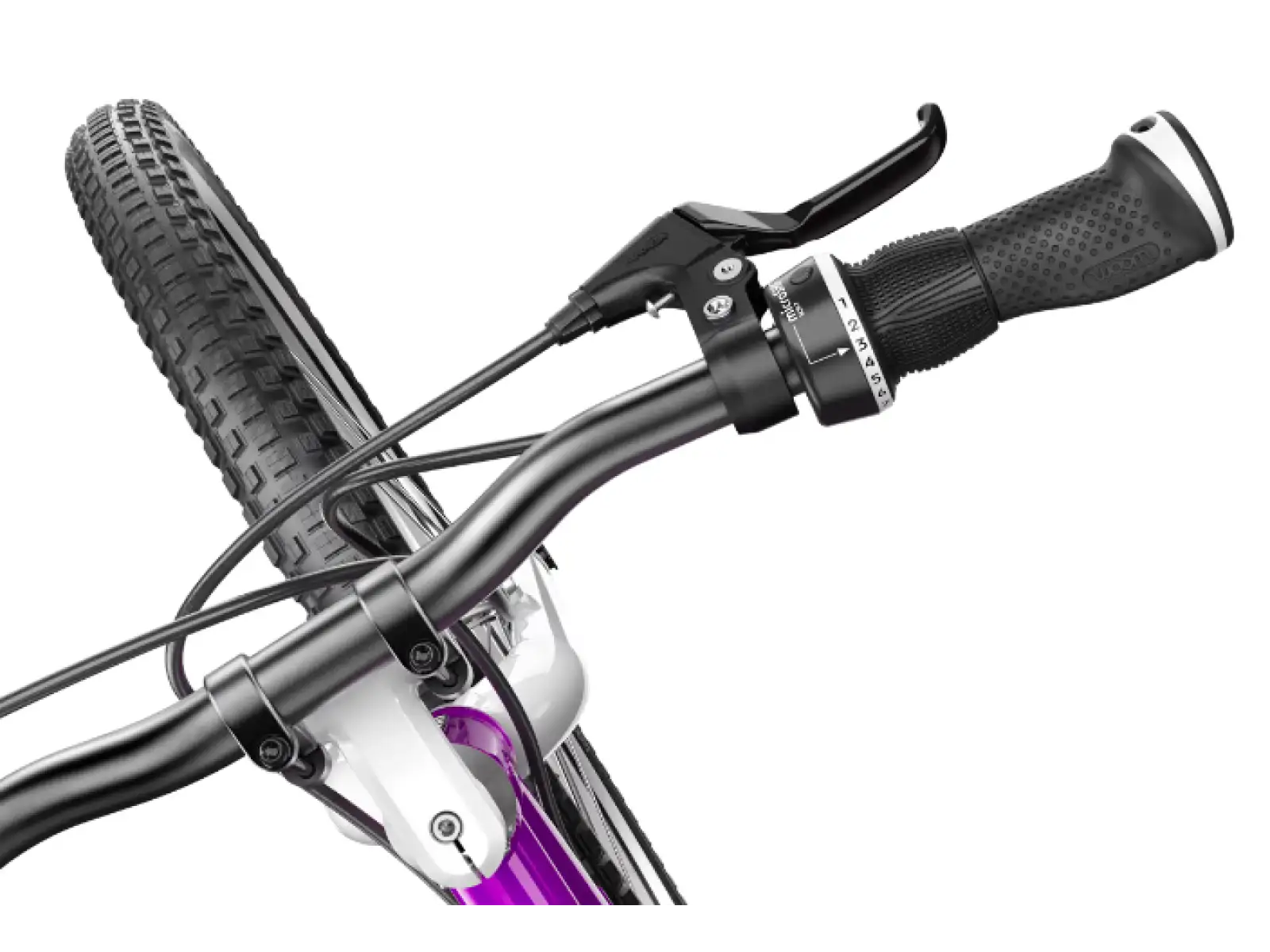 Woom 4 dětské kolo 20" Purple