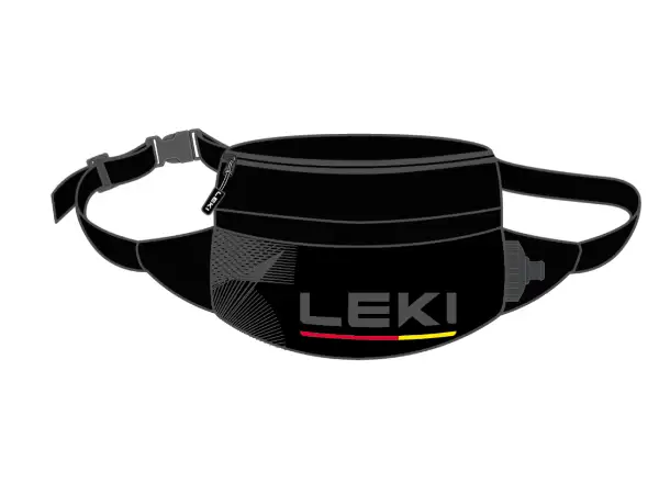 Leki Drinkbelt Thermo ledvinka Black-black grey UNI