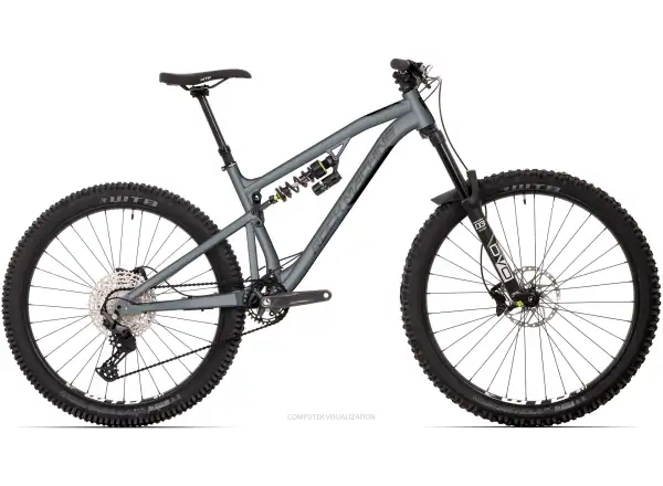 Rock Machine Blizzard 50-297 matte grey/black 29"/27,5" horské kolo