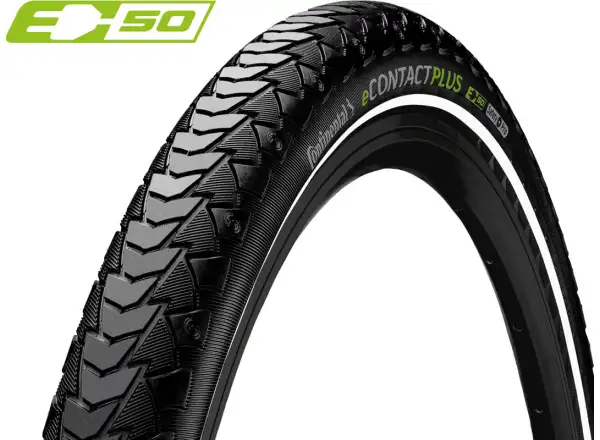 Continental eContact Plus trekingový plášť drát Black/Reflex