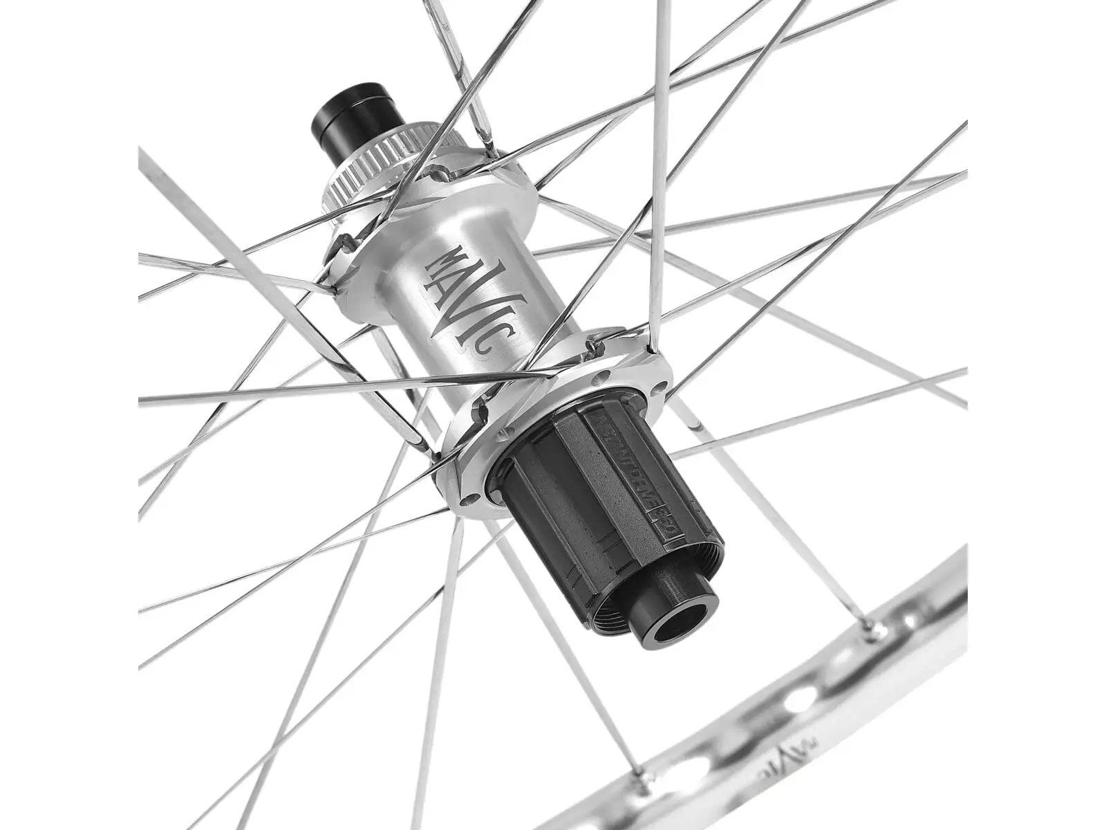 Mavic Ksyrium SL Heritage disc CL vypletená kola ořech Shimano HG11 stříbrná
