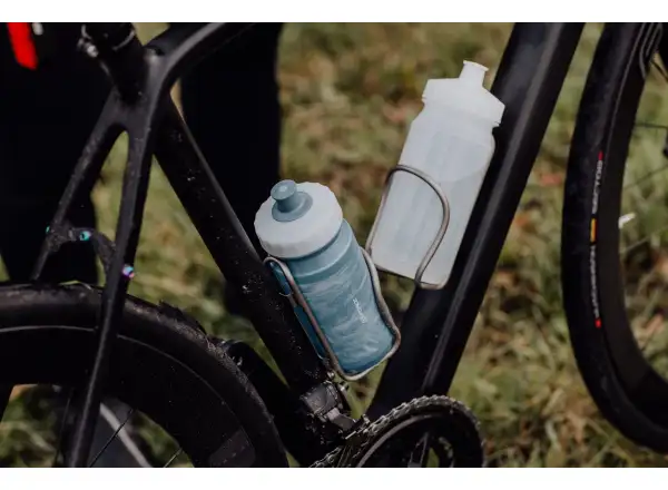 Force Dirty Road cyklistická láhev 550 ml transparentní