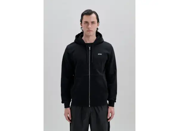 POC Zip Hoodie mikina na zip s kapucí Uranium Black