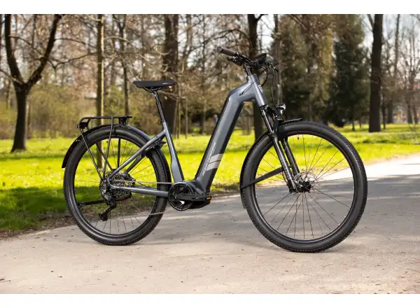 Rock Machine eRokk B90T nízkonástupové elektrokolo Matte Nightstrom Blue