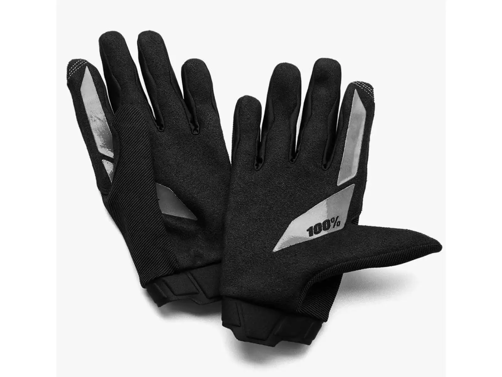 100% Ridecamp dámské rukavice Black/Charcoal