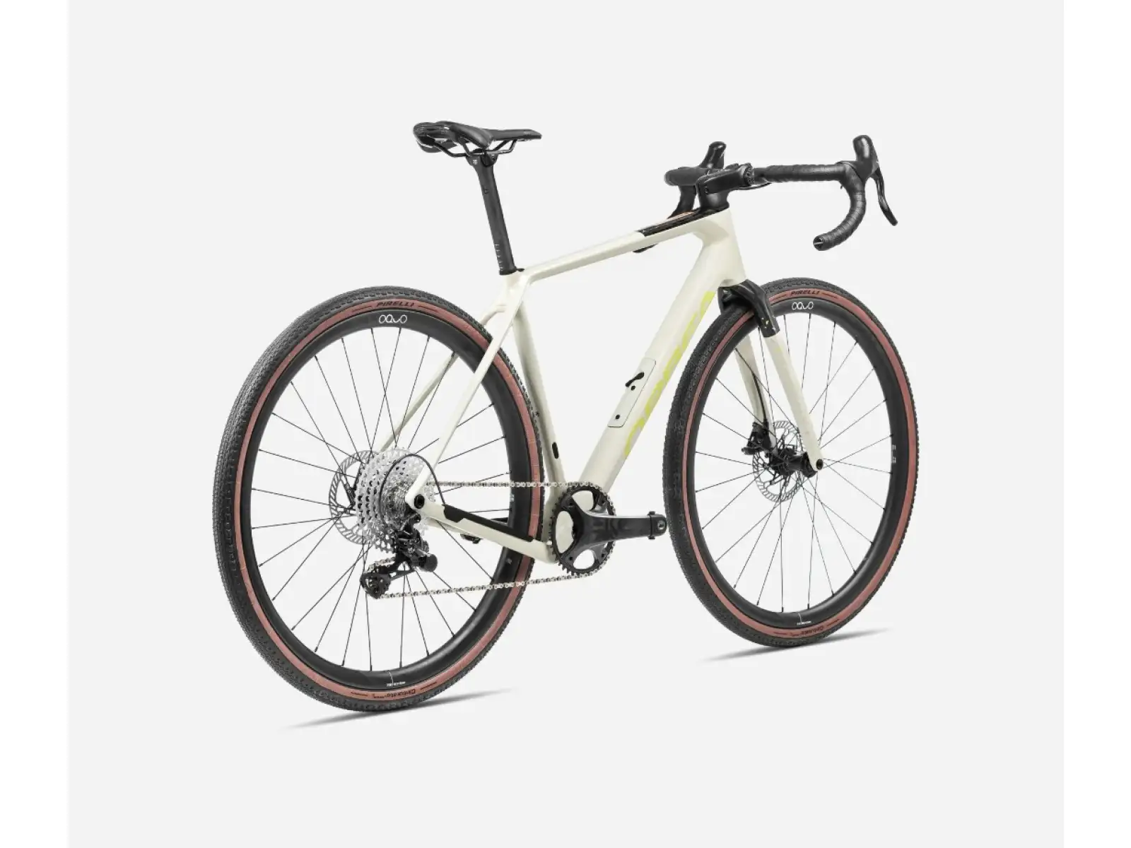 Orbea Terra M21eTEAM 1X gravel kolo Ivory White/Spicy Lime