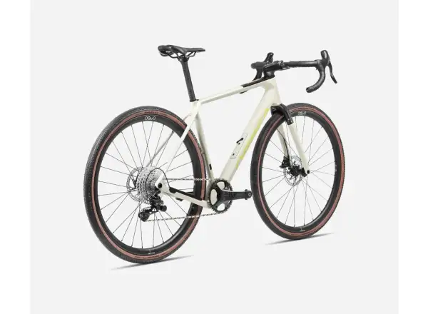 Orbea Terra M21eTEAM 1X gravel kolo Ivory White/Spicy Lime