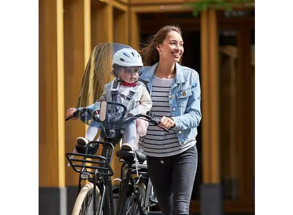 Urban Iki Ta-ke přední sedačka s MTB/ATB adaptérem Sakura Pink/Kurumi Brown