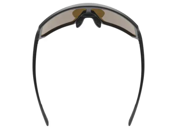 Uvex Sportstyle 235 Polavision cyklistické brýle Black Mat/Mirror Red