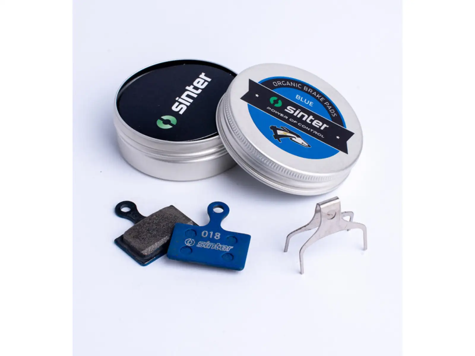 Sinter Shimano K Type brzdové destičky polymer modrá