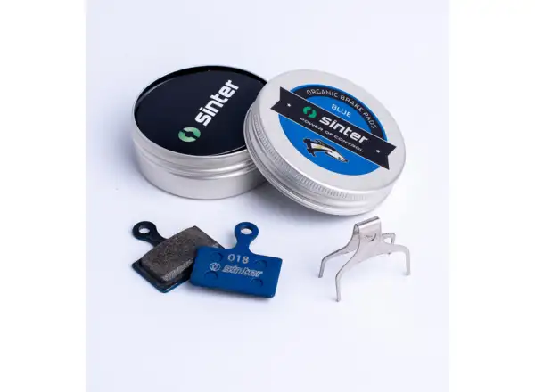 Sinter Shimano K Type brzdové destičky polymer modrá