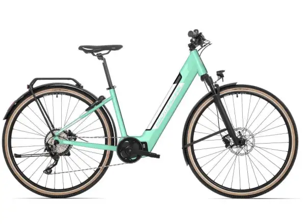 Rock Machine Crossride INT e425 Lady Touring elektrokolo Light Mint/White