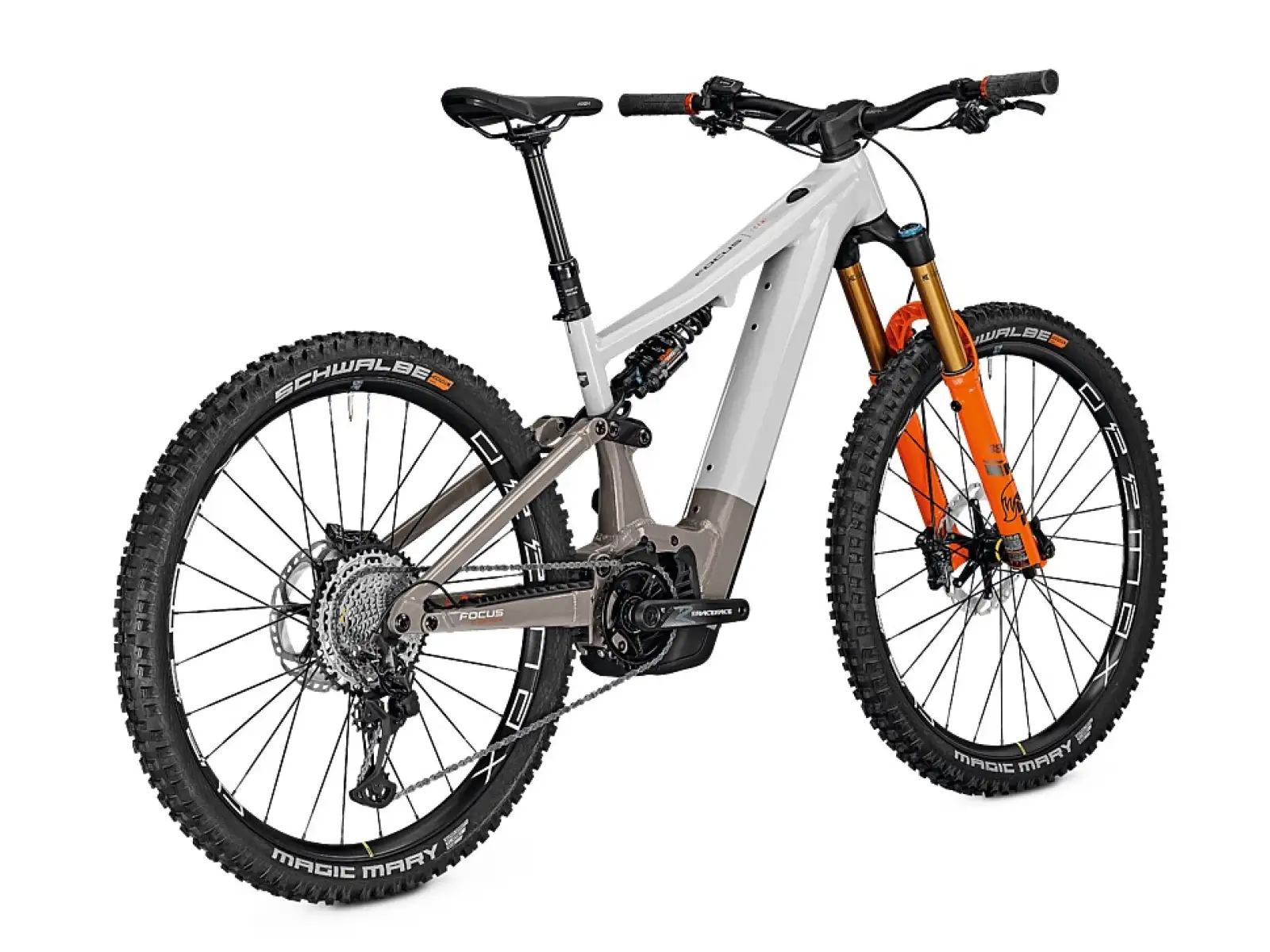 Focus Sam2 6.9 DI 750 Wh horské elektrokolo Lightgrey glossy/Moonstonegrey Glossy