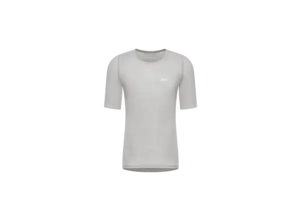 POC Layer Mid pánské spodní triko krátký rukáv Granite Grey
