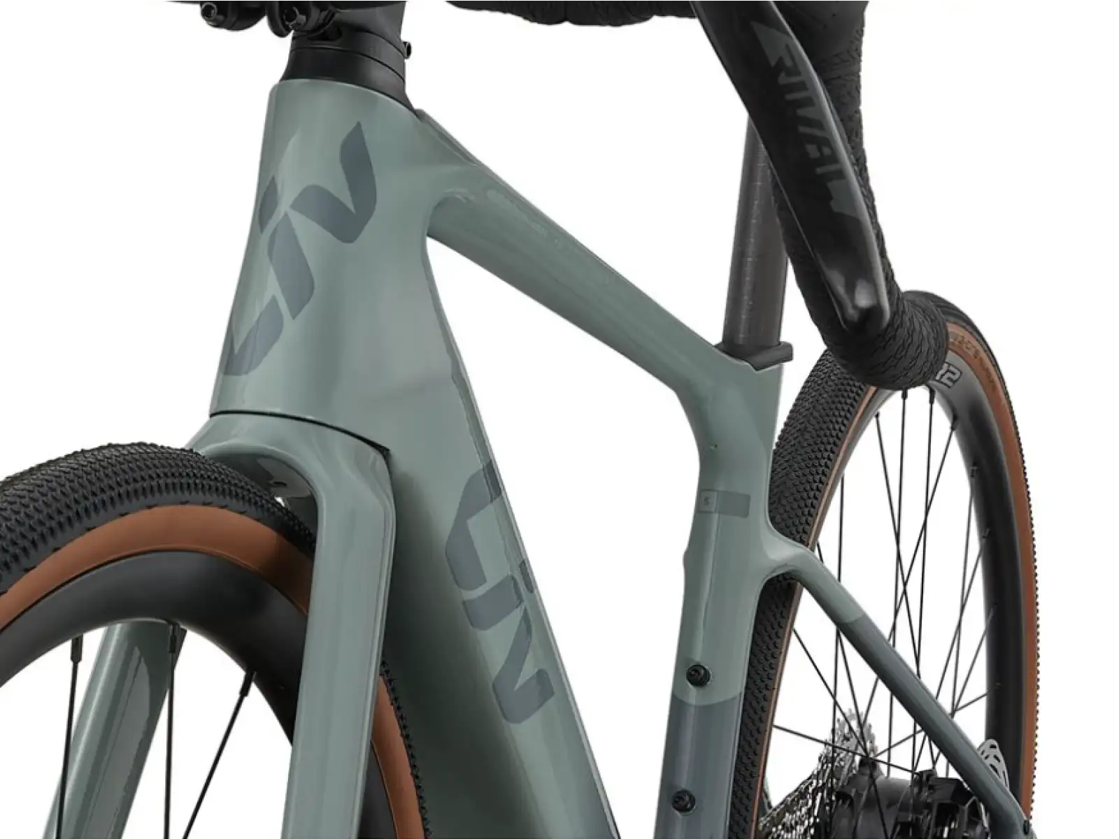 Liv Avail Advanced E+ Elite AR silniční elektrokolo Eucalyptus/Ocean Storm