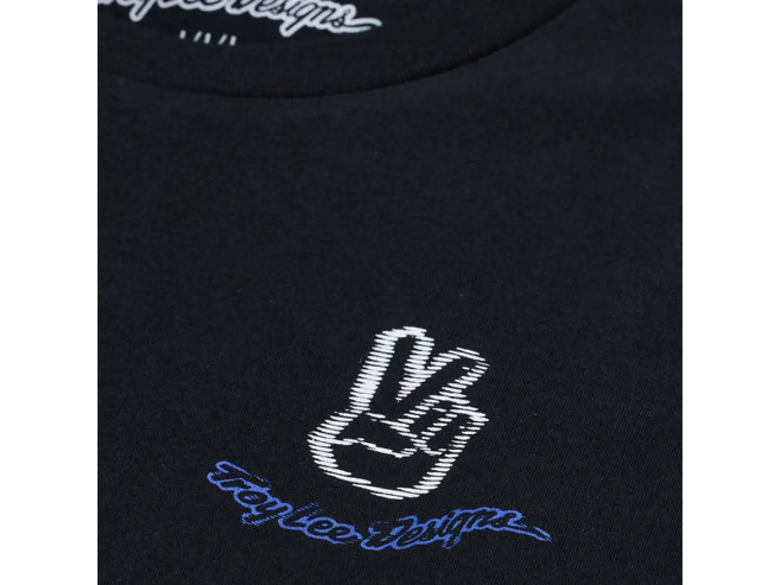 Troy Lee Designs Peace Out pánské triko dlouhý rukáv Black