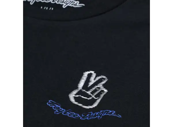 Troy Lee Designs Peace Out pánské triko dlouhý rukáv Black