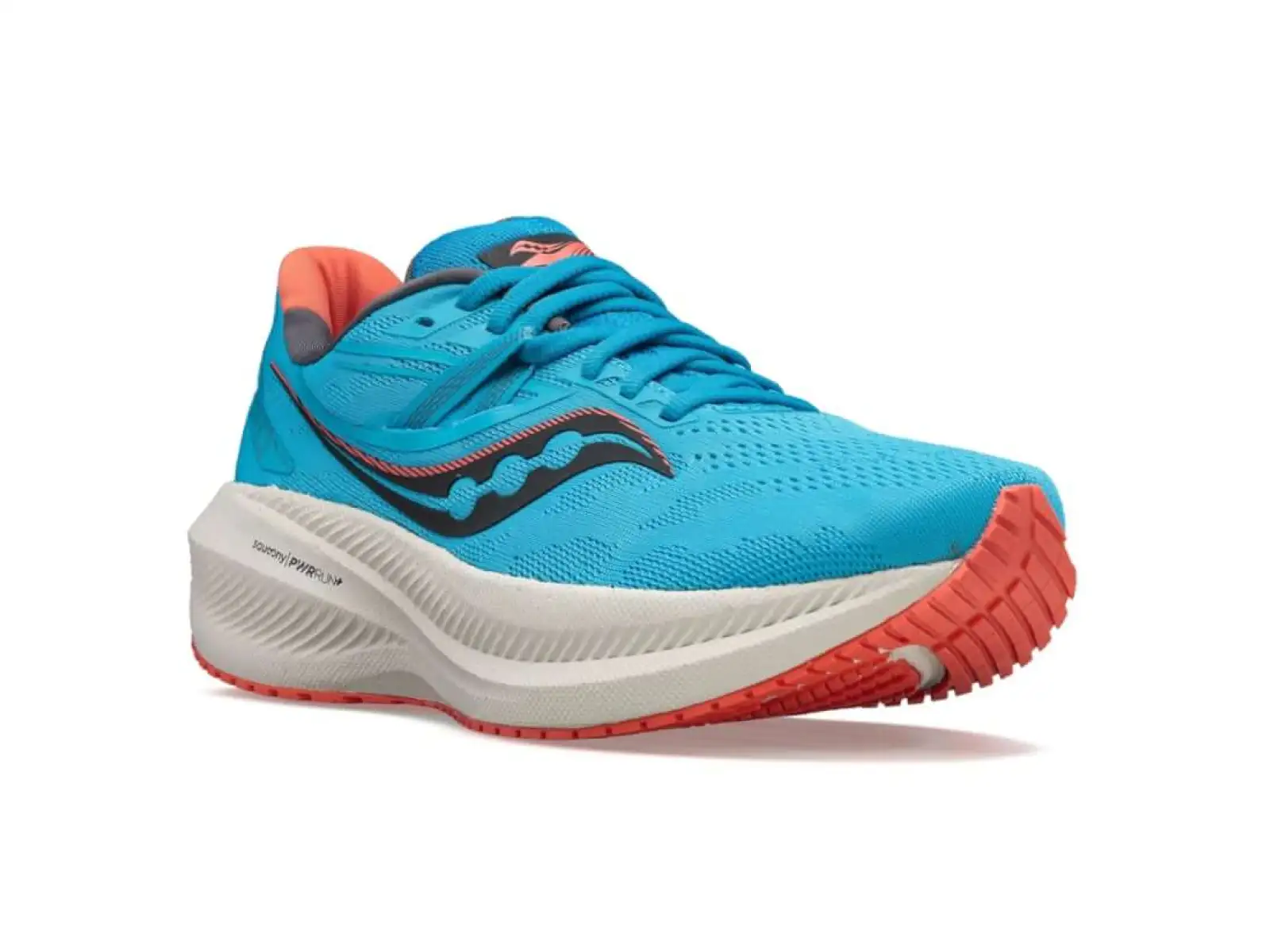 Saucony Triumph 20 dámská běžecká obuv oceánová/korálová