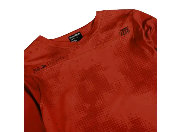 Troy Lee Designs Skyline Chill pánský dres dlouhý rukáv Scattered Fire Orange