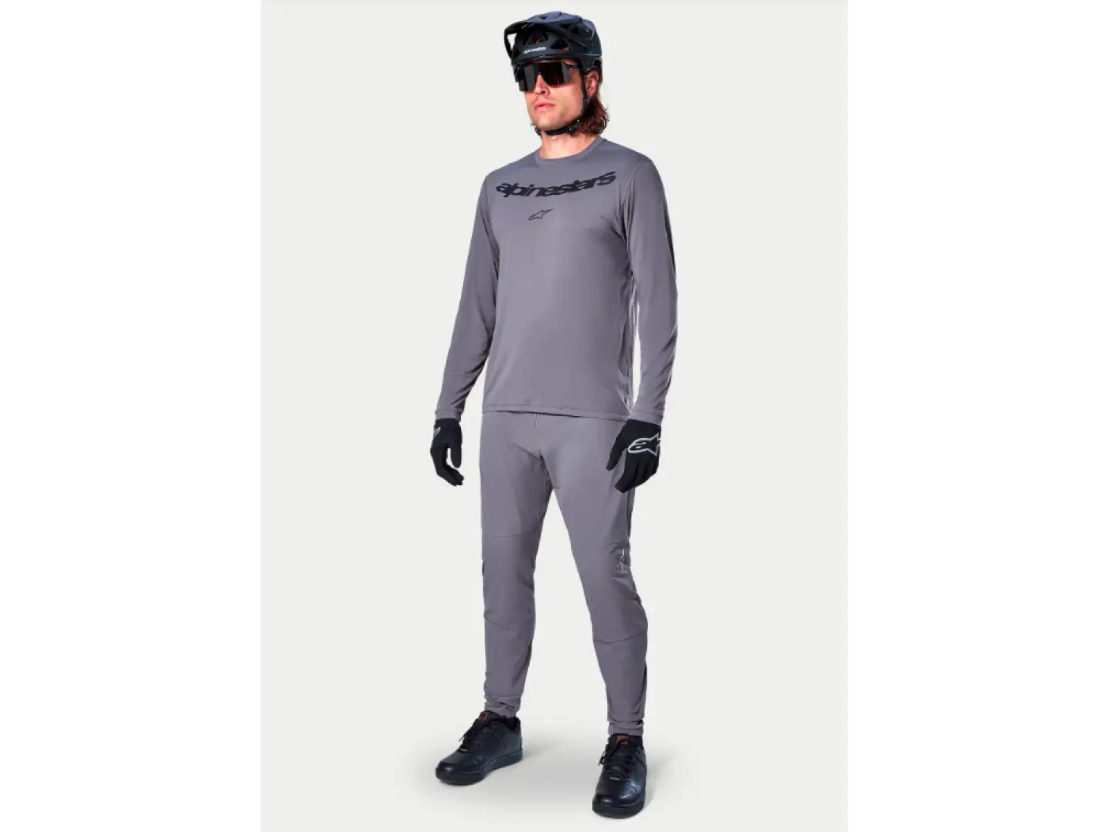 Alpinestars A-Dura Rocker pánský dres dlouhý rukáv Dark Grey