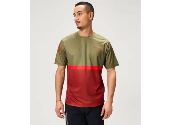 Endura SingleTrack Core Tee II pánský dres krátký rukáv Tweed Green