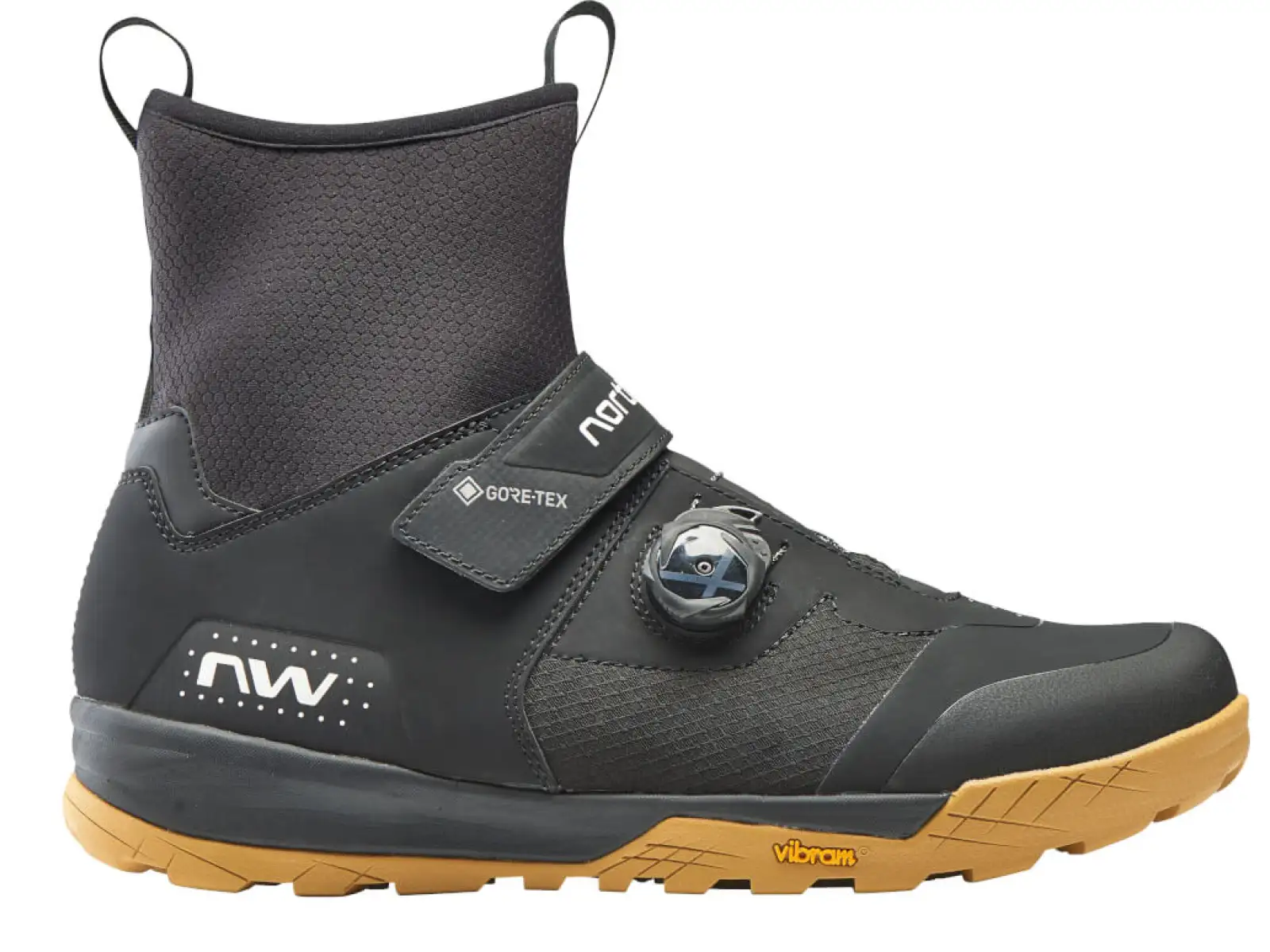 Northwave Kingrock Plus Gtx MTB zimní pánské tretry Black/Honey
