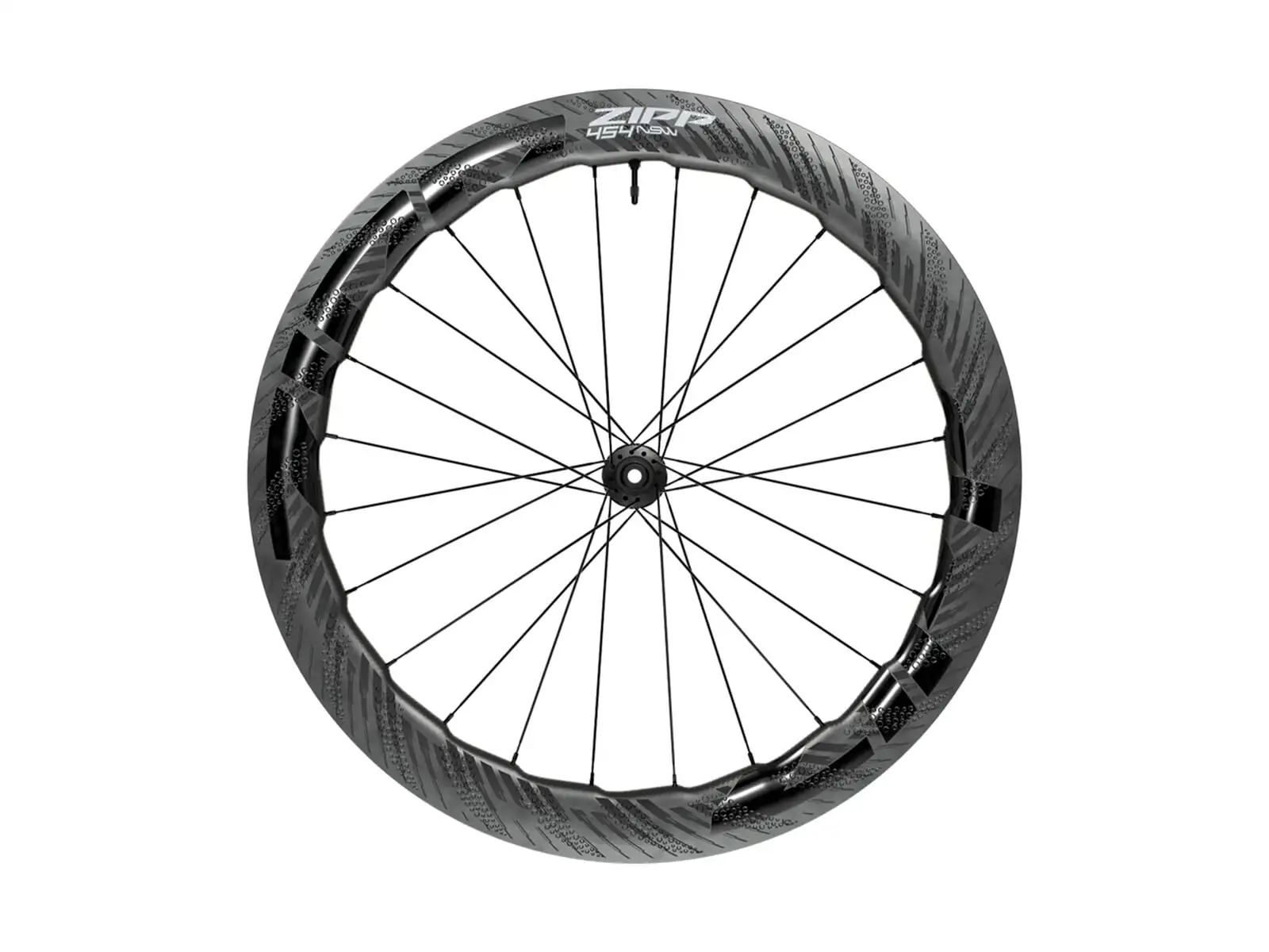 Zipp 454 NSW Carbon Tubeless CenterLoc C1 přední zapletené kolo