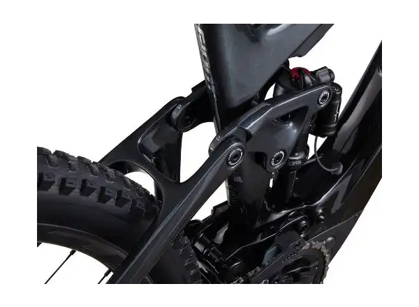 Giant Trance X Advanced E+ EL 1 horské celoodpružené elektrokolo Gunmetal Black/Black