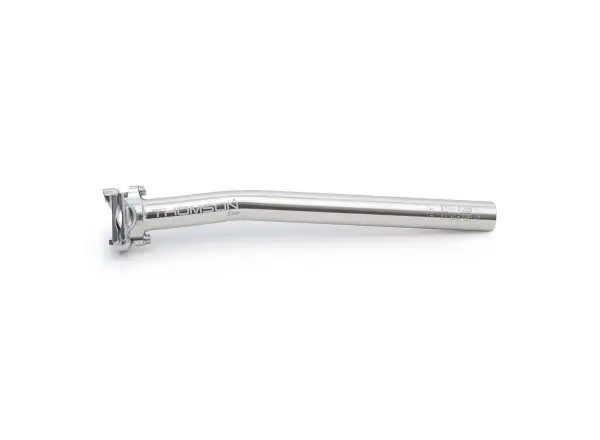 Thomson elite sedlovka zahnutá 27,2 mm stříbrná