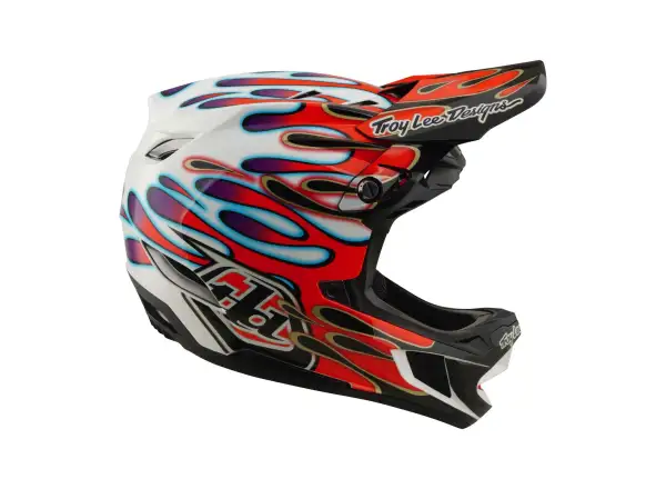 Troy Lee Desing D4 Composite Mips přilba White/Red