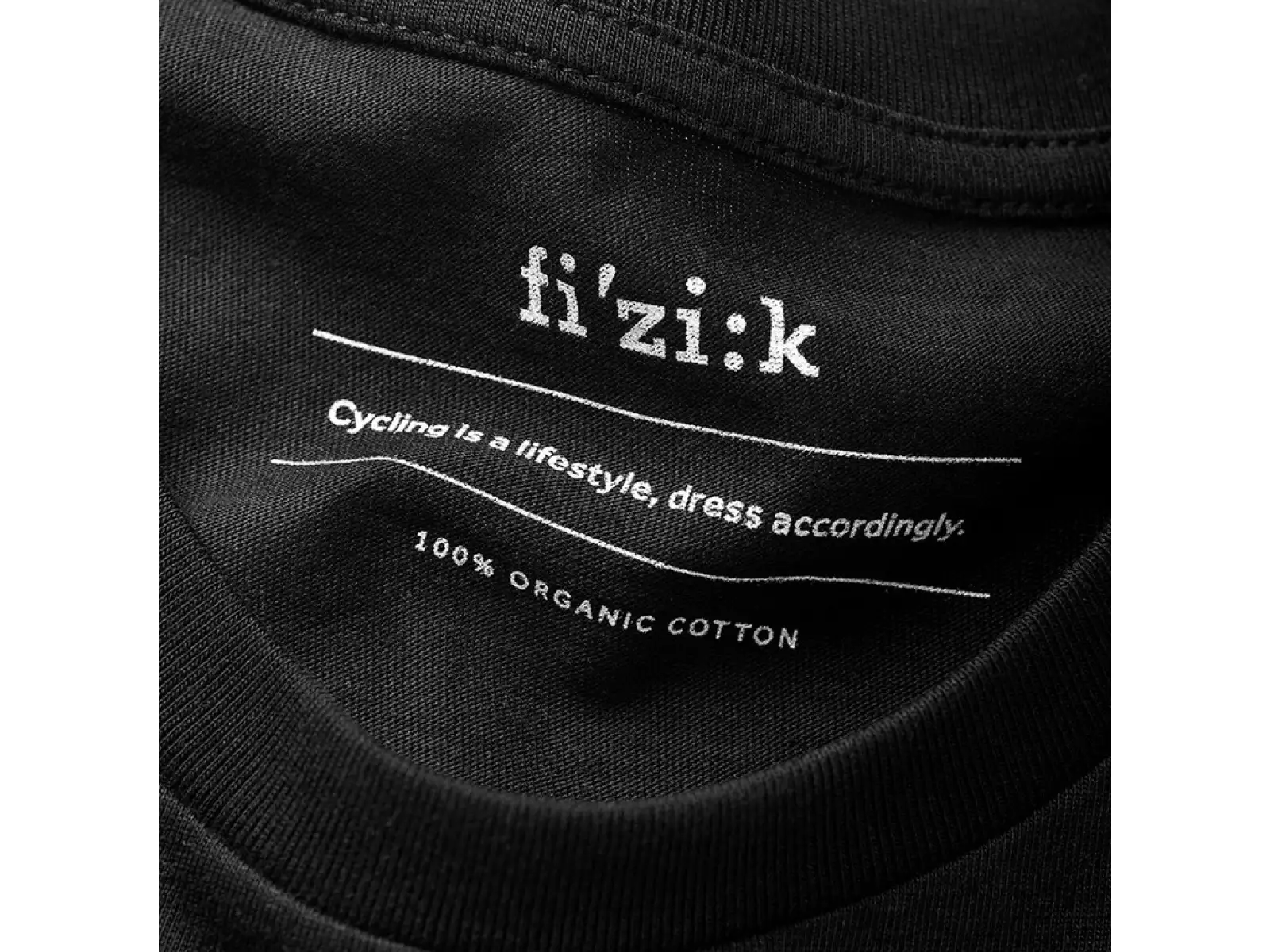 Fizik Logo triko s krátkým rukávem Black