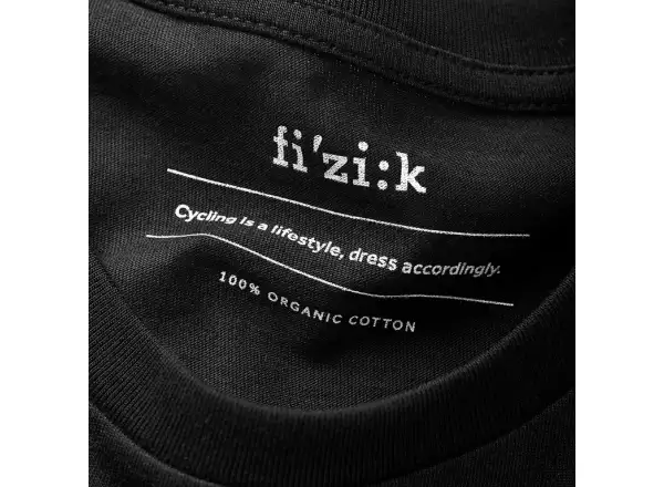Fizik Logo triko s krátkým rukávem Black
