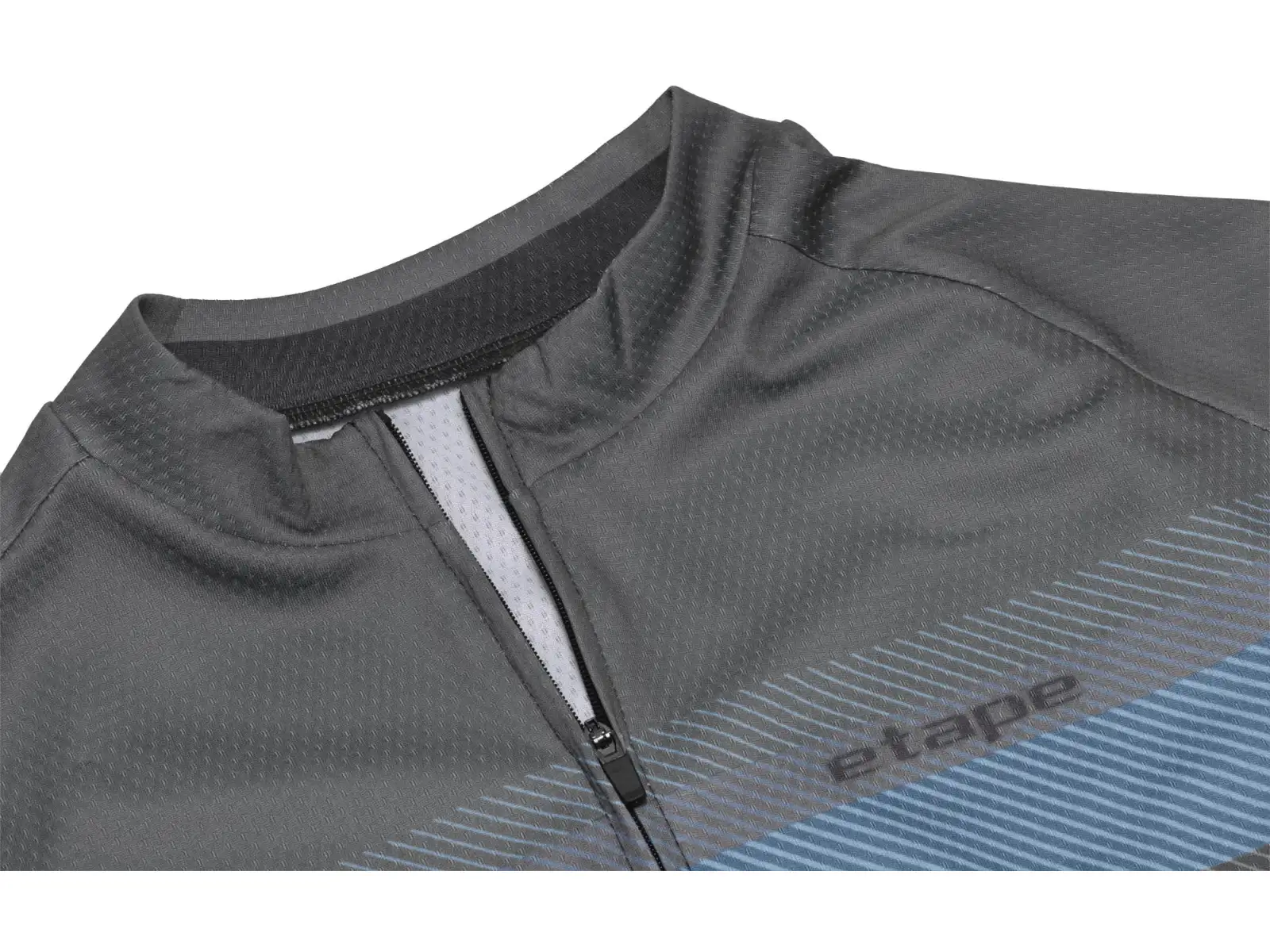 Etape Leader pánský dres krátký rukáv šedá/antracit