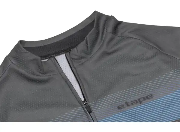 Etape Leader pánský dres krátký rukáv šedá/antracit