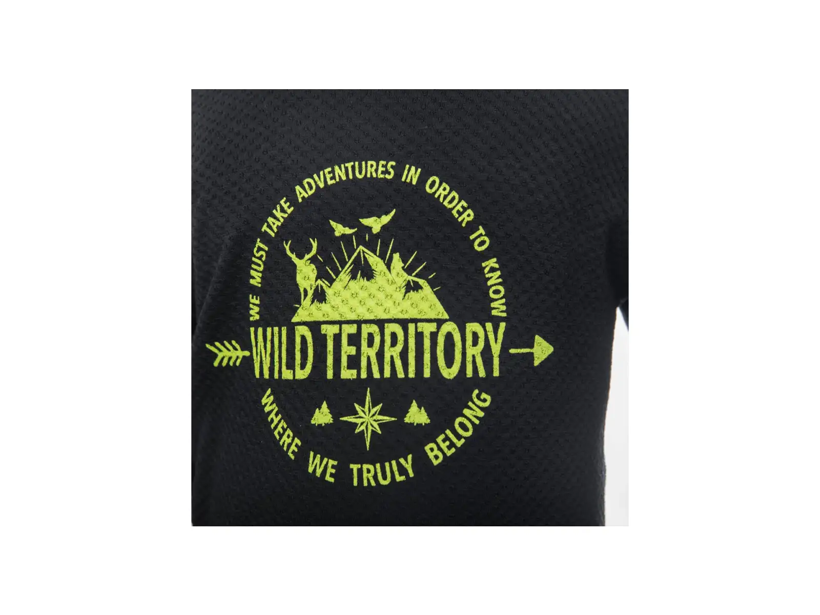 Sensor Merino DF Territory dětské triko dlouhý rukáv černá