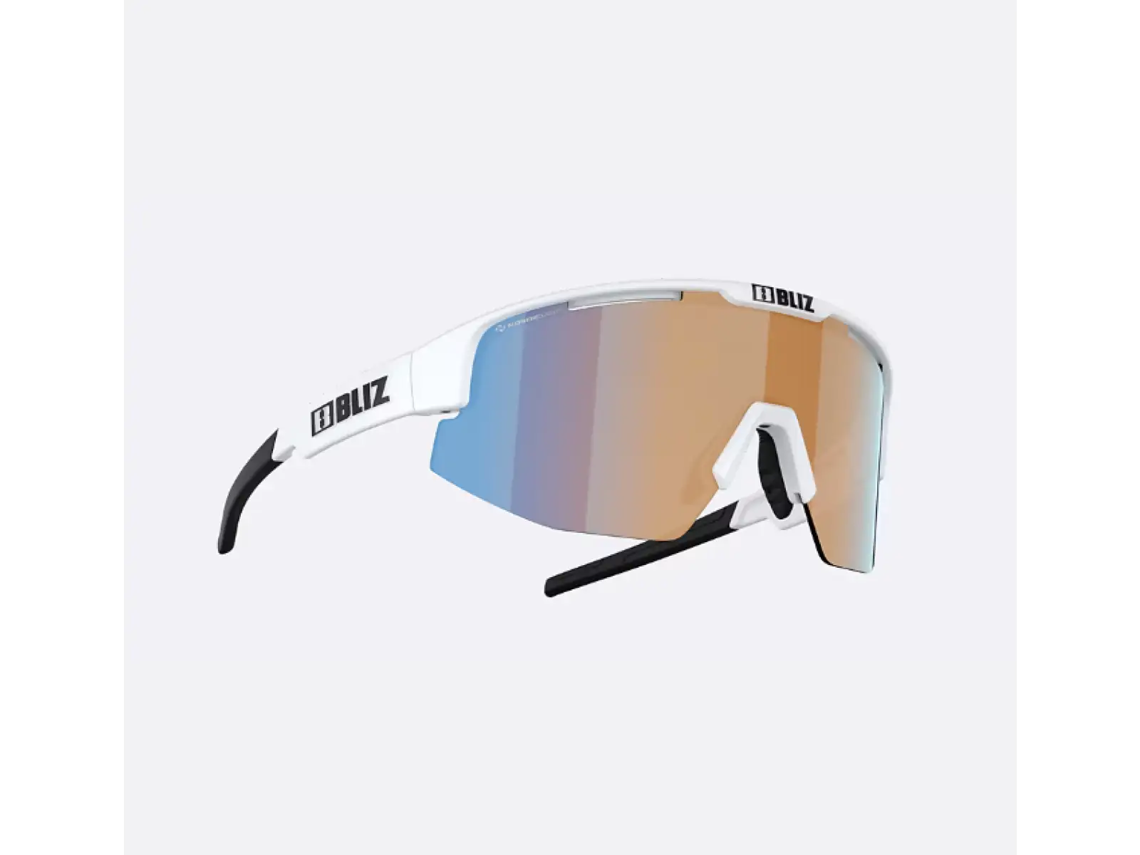 Bliz Matrix Nano Optics Nordic Light sluneční brýle Matte White/Coral/Orange/Blue multi