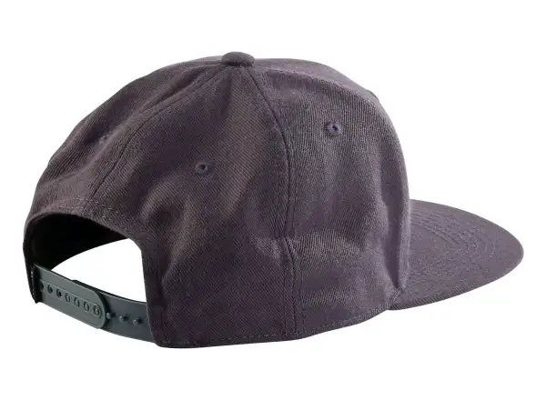 Troy Lee Designs Slice Snapback kšiltovka Gray/Charcoal