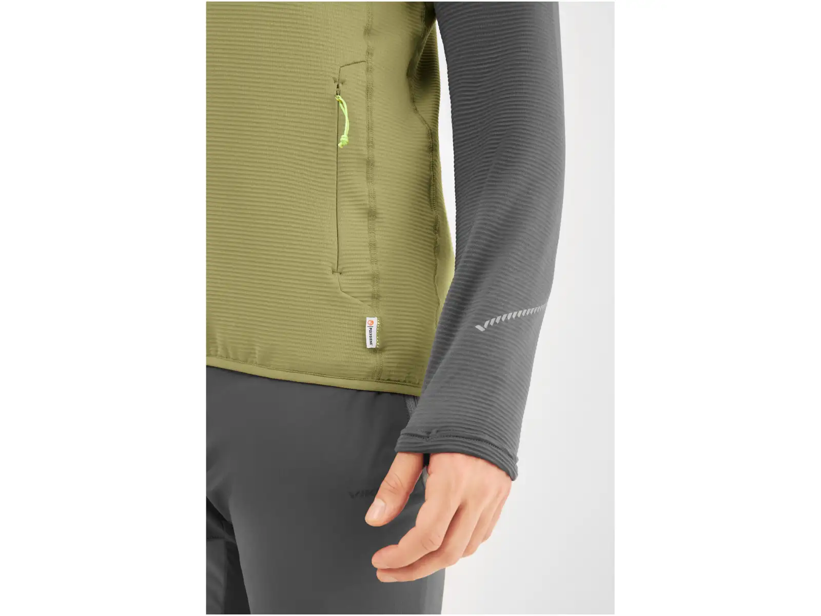 Viking Birger pánská mikina Olive/Grey
