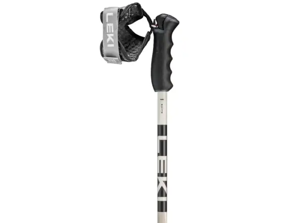 Leki Detect S Vario sjezdové hole Warm Grey Light/Warm Grey Dark/Black