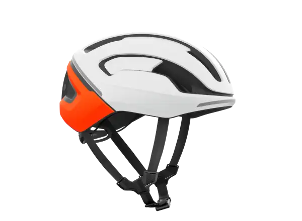 POC Omne Beacon MIPS silniční přilba Hydrogen White/Fluorescent Orange Matt