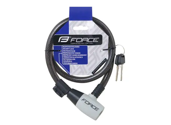 Force zámek spirála 80 cm/12 mm s držákem
