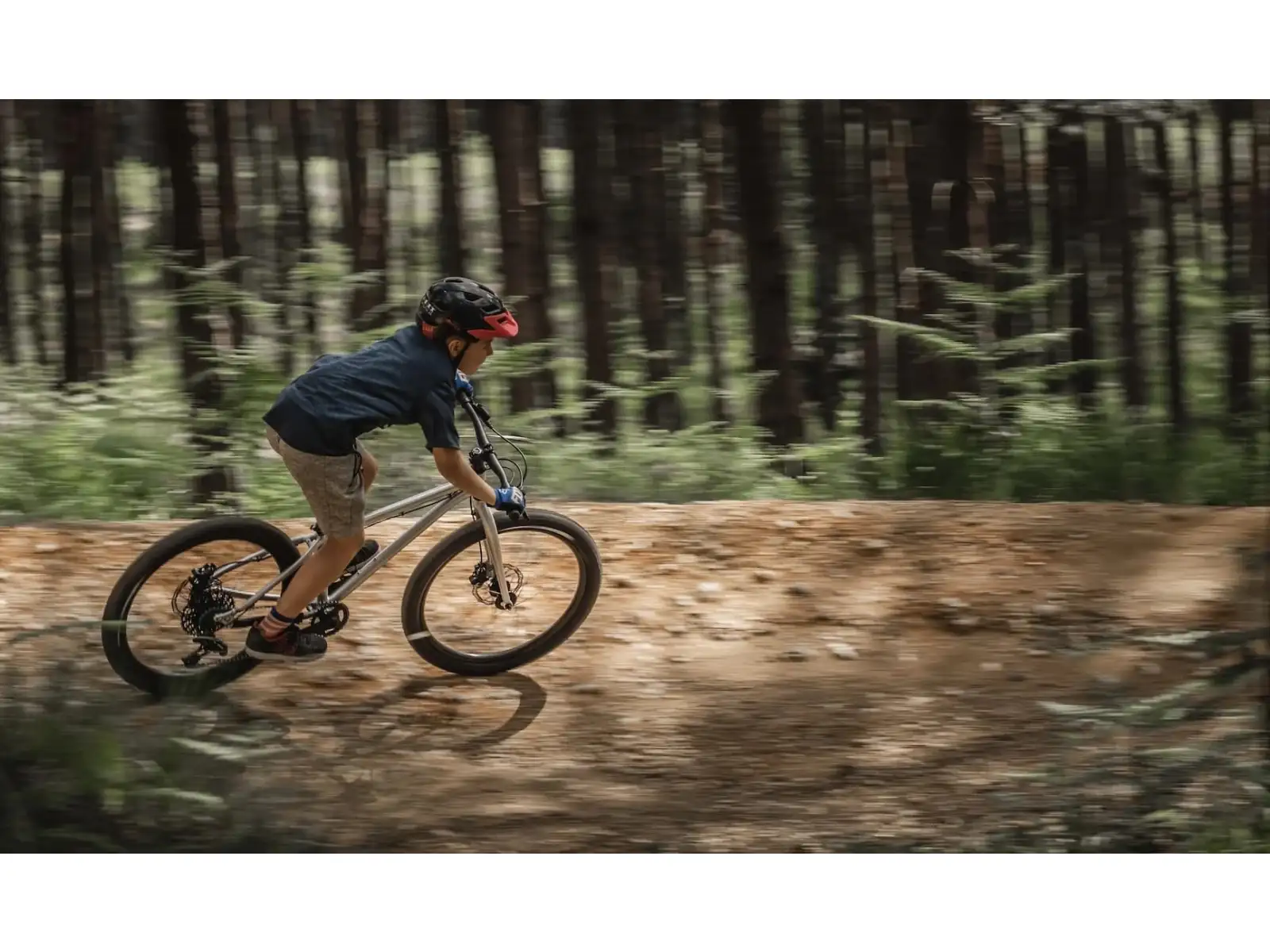 Early Rider Seeker 24 dětské kolo Brushed Aluminium