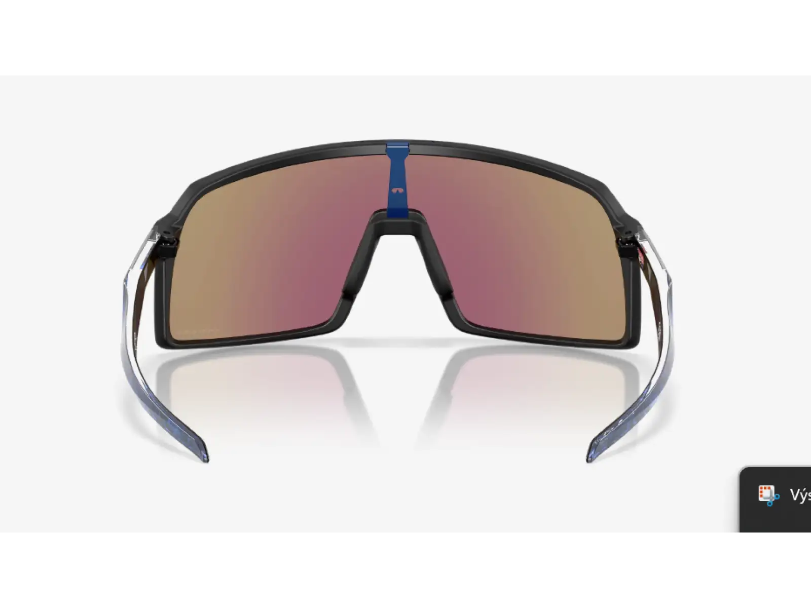 Oakley Sutro sluneční brýle Matte Black/Crystal Blue/Prizm Sapphire